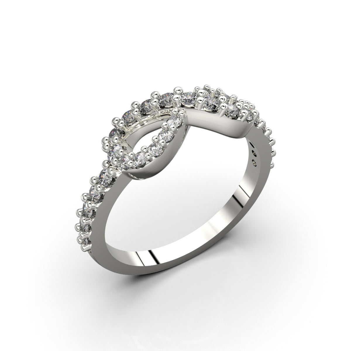 Anillo de Promesa Infinito siempre - Plata 950