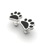 Cargue la imagen en el visor de la galería, Aretes huella de CanHijo