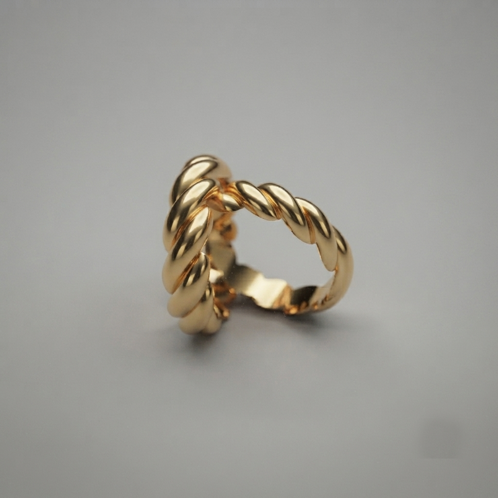 Trenza de amor Plata 950 | Hecho a Mano | Luya Joyería
