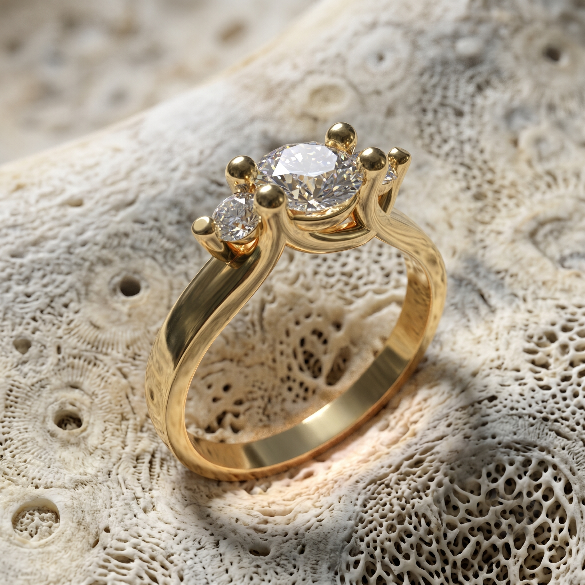 Anillo de Compromiso Mila - Plata 950 | Luya Joyería