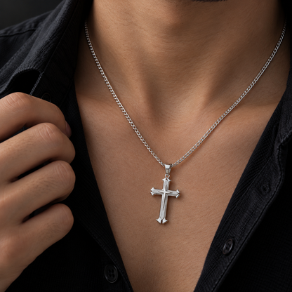 Triple Cross Necklace