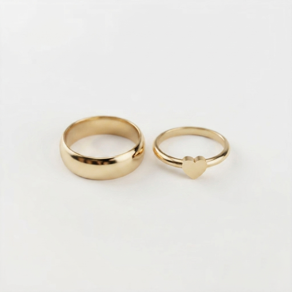Corazón sutil Plata 950 | Hecho a Mano | Luya Joyería