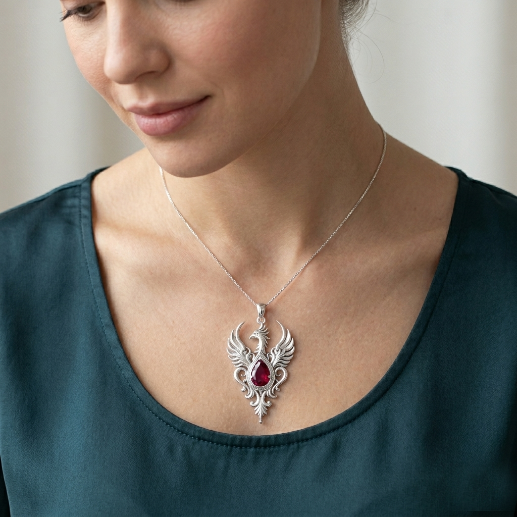 twelve-pointed star necklace