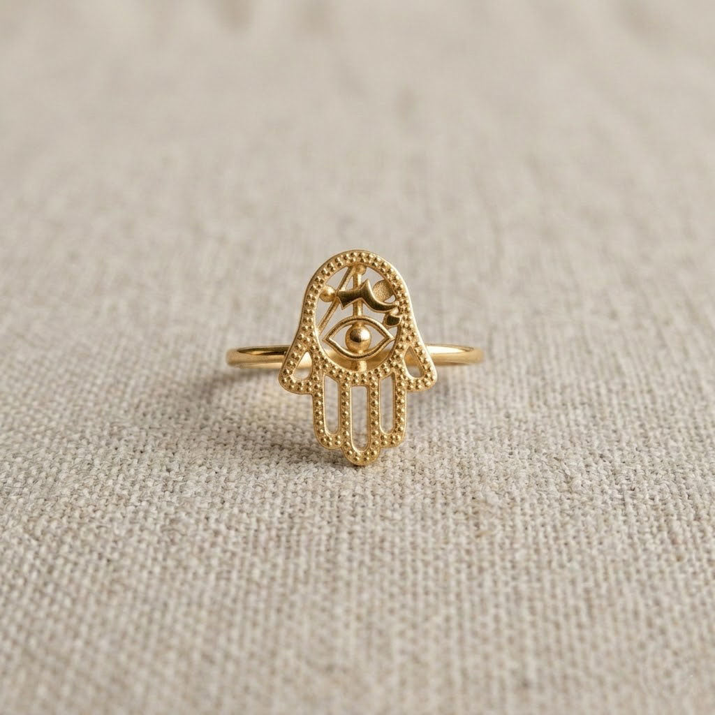 Anillo Mano Amsa 950 | Joyería de Autor en Plata 950 – Luya