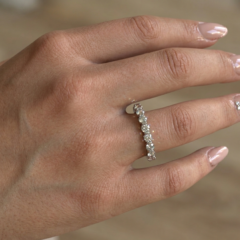 Anillo churumbela eterna - Plata 950