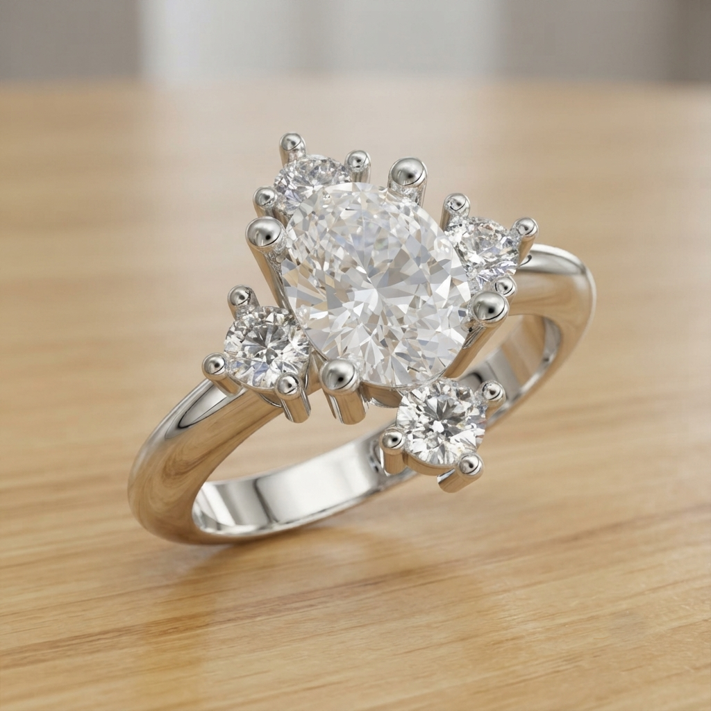 Anillo princesa  - Plata 950 - Luya Joyeria