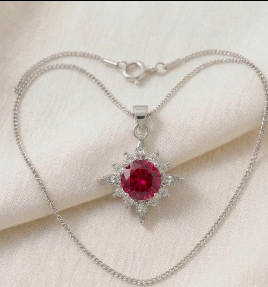snowflake necklace