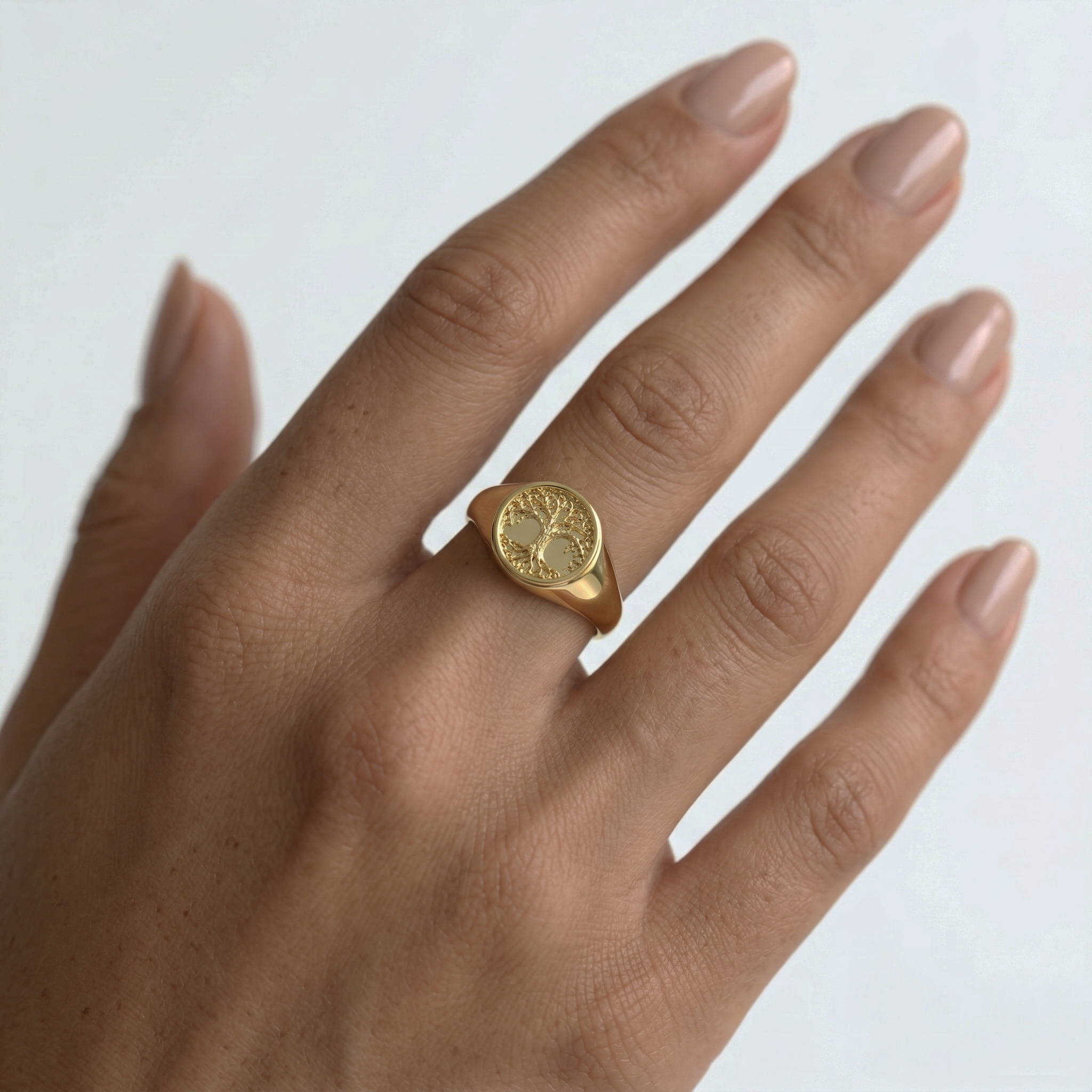 Anillo Arbol de la  vida Plata 950 | Hecho a Mano | Luya Joyería