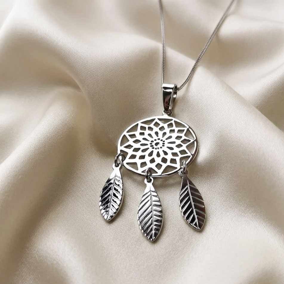 Dreamcatcher necklace