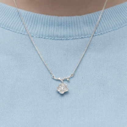 Cherry Blossom Necklace | Designer Jewelry - Luya