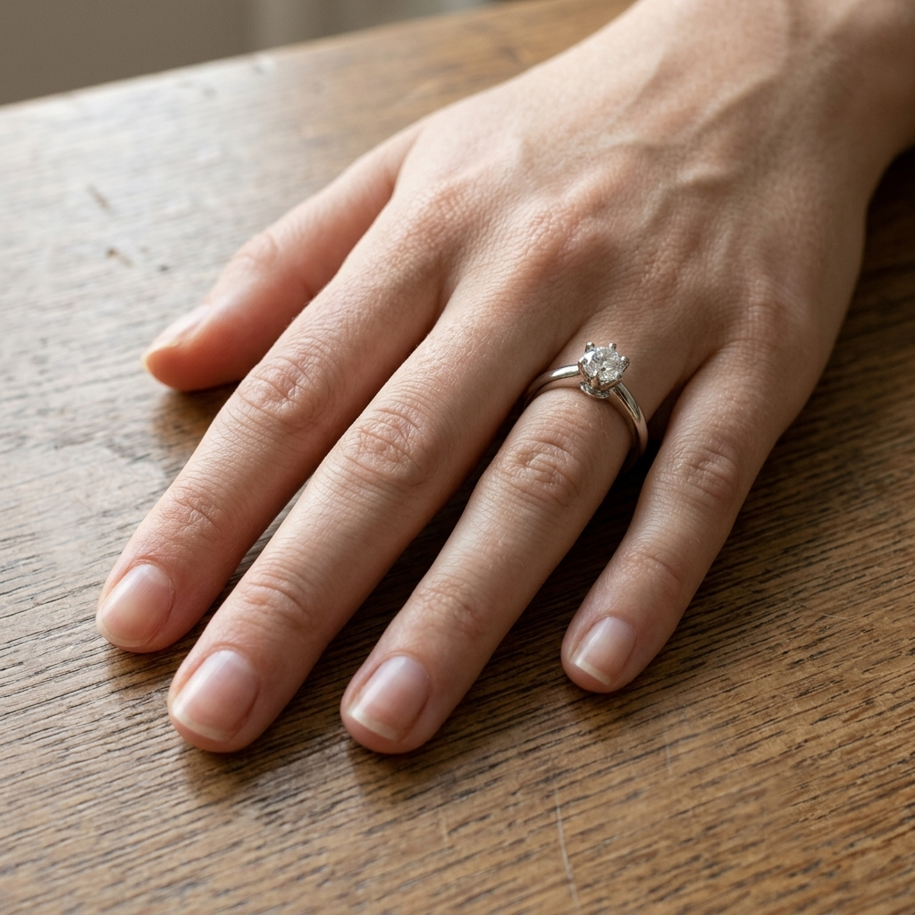 Anillo de Compromiso Anhelo - Plata 950 | Luya Joyería