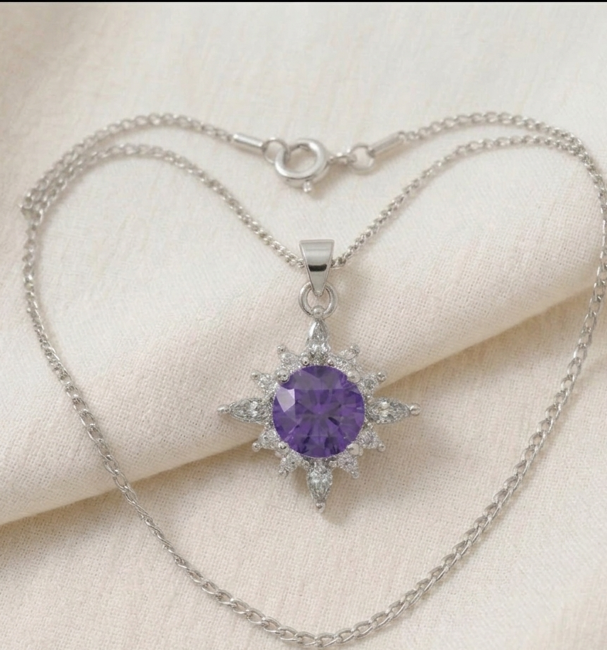 snowflake necklace