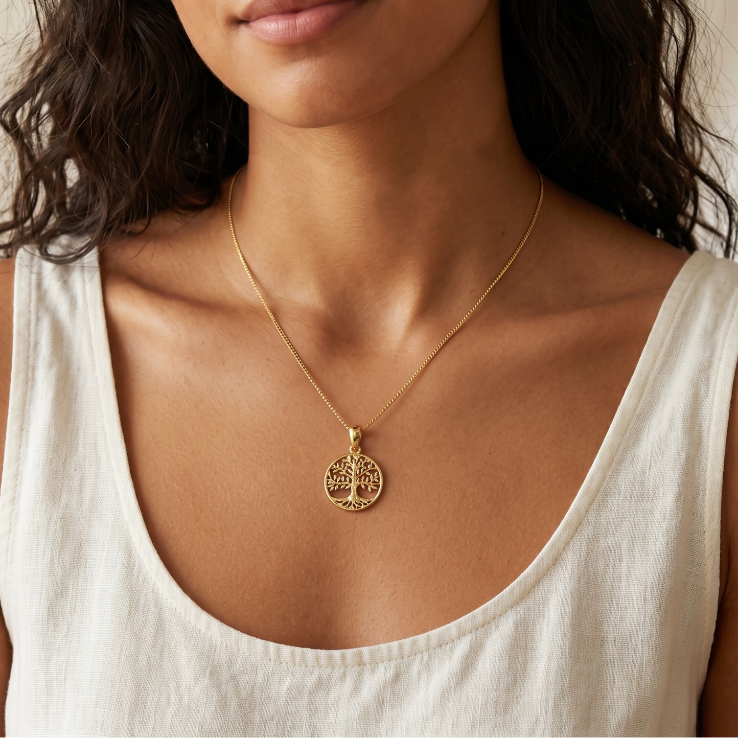 Collar Arbol de la vida Plata 950 | Hecho a Mano | Luya Joyería