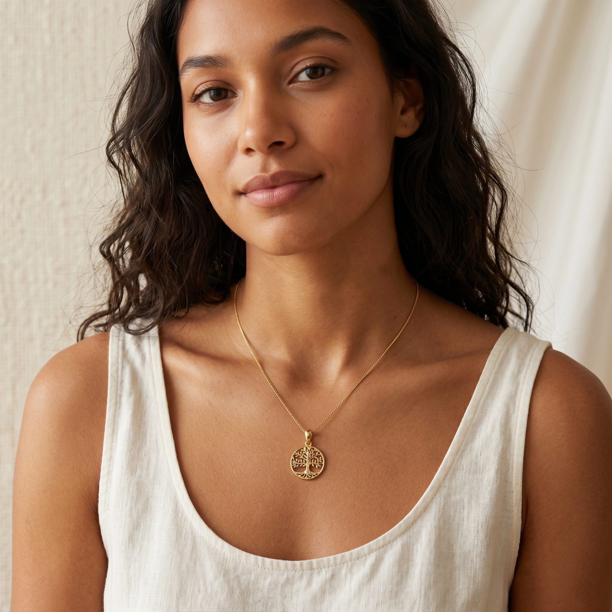 Collar Arbol de la vida Plata 950 | Hecho a Mano | Luya Joyería