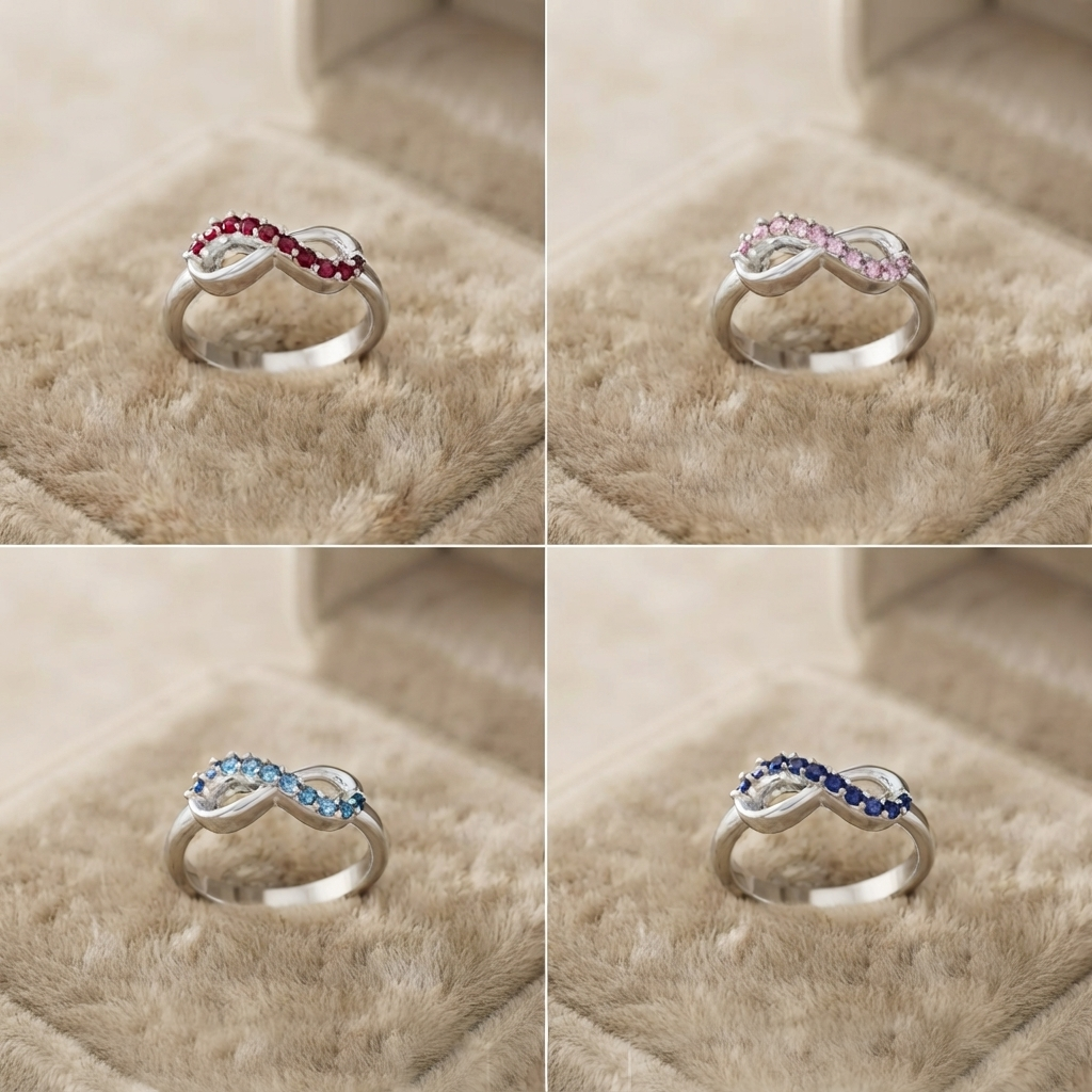 Anillo infinito en Plata 950 - Luya Joyeria
