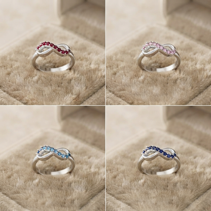 Infinity Ring in 950 Silver - Luya Jewelry