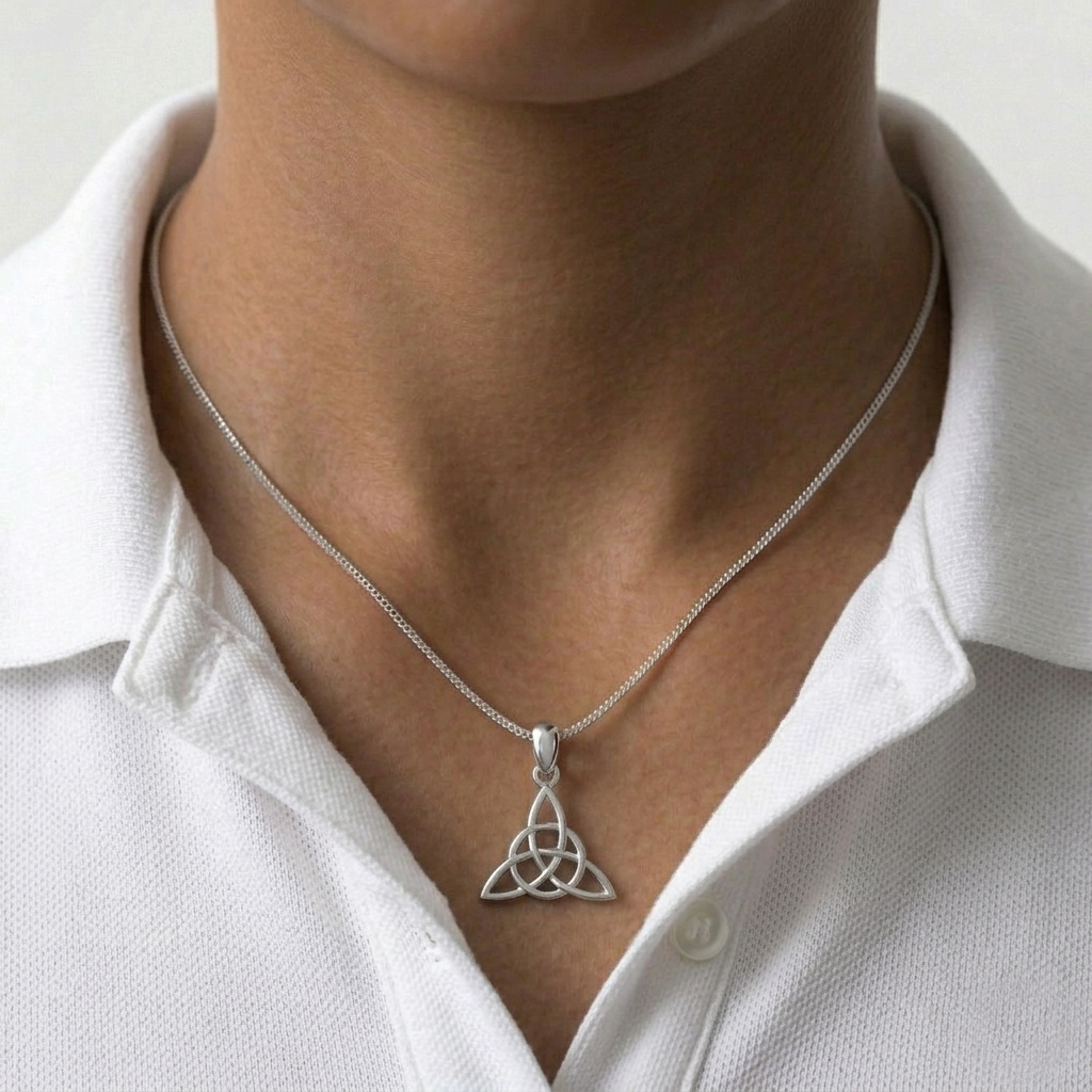 Celtic knot necklace