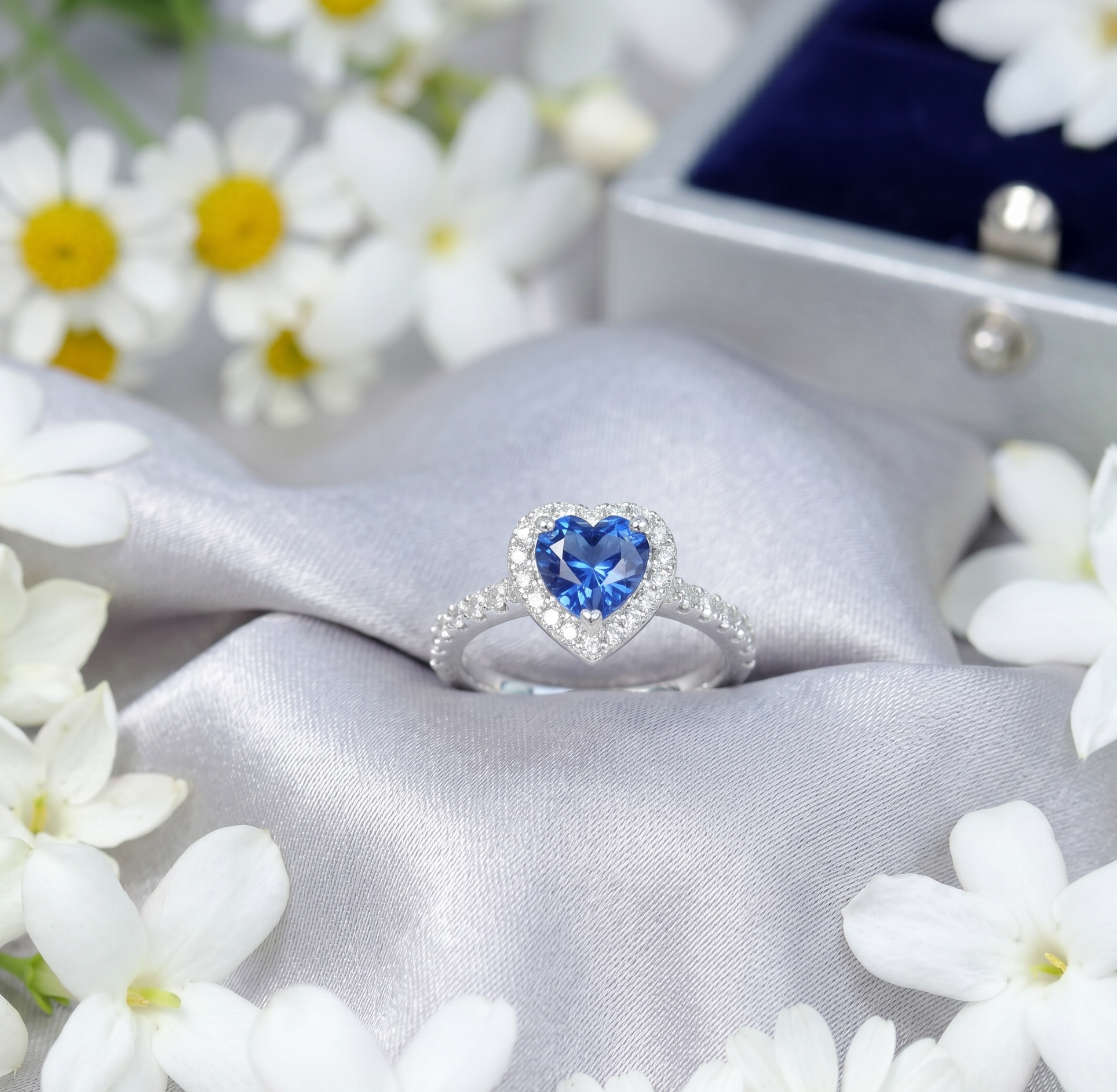Anillo Corazón - Plata 950 | Luya Joyería