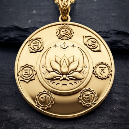 Mini Sun and Moon Necklace 