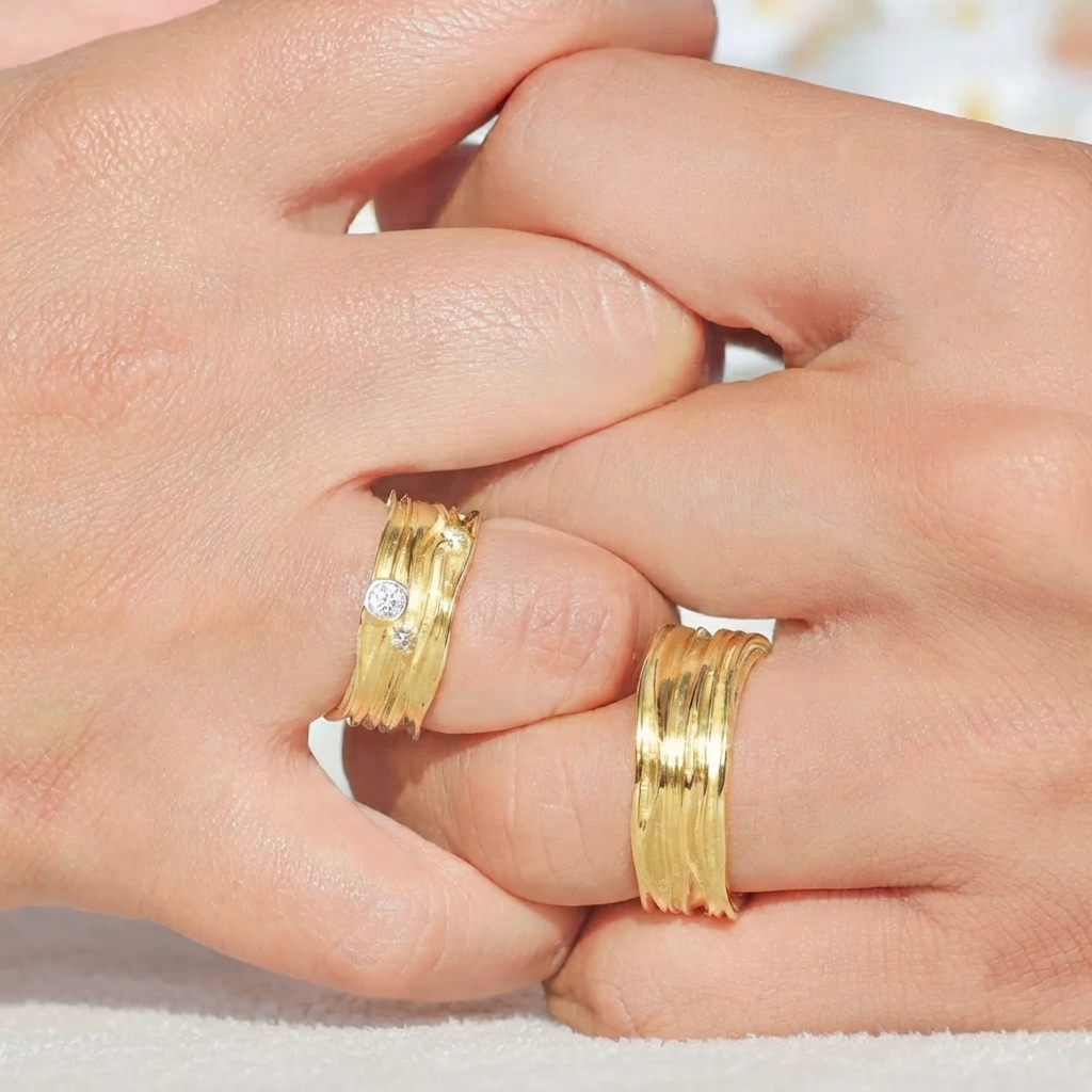 Mareas de vida Plata 950 | Hecho a Mano | Luya Joyería