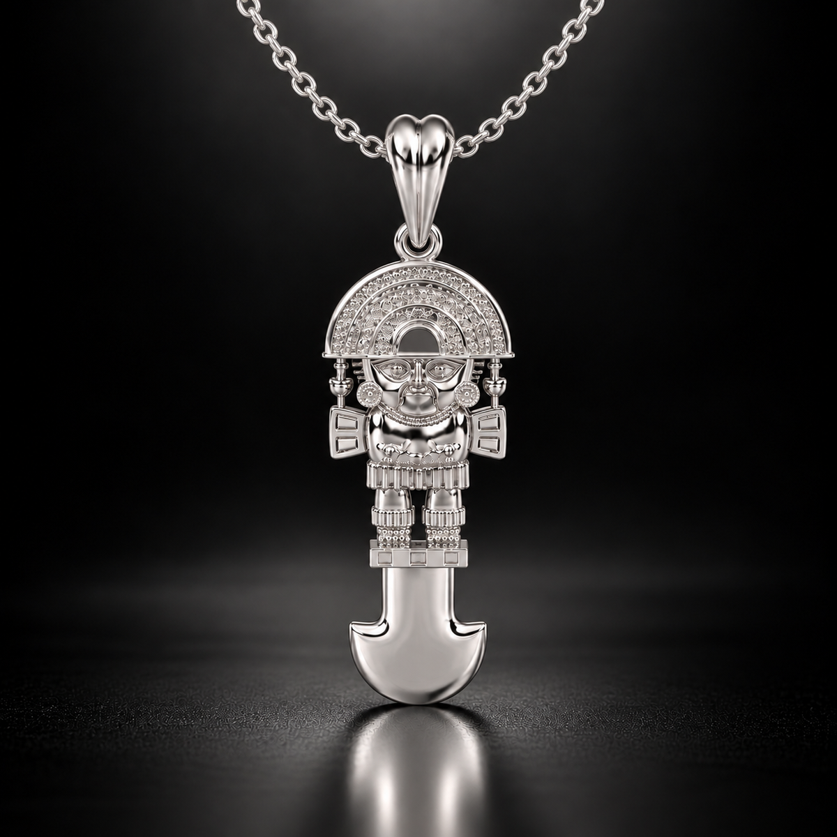Collar de Tumi Perú Plata 950 | Hecho a Mano | Luya Joyería