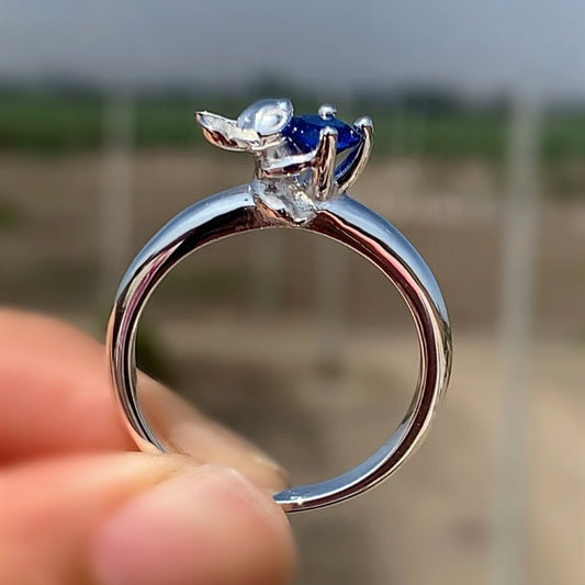 Anillo Stitch Ohana en plata 950, hecho a mano en Perú – Luya Joyería