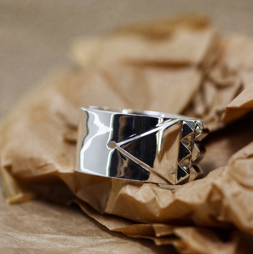 Anillo Atlante de Plata 950 | Hecho a Mano - Luya Joyería