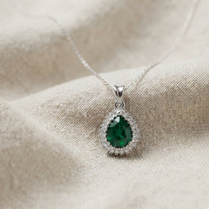 Collar Sultana Hurrem con piedras en plata 950