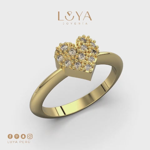 Anillo Corazón
