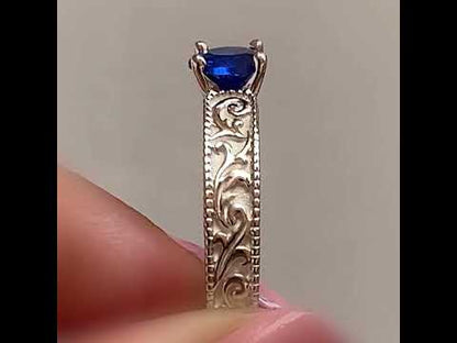 Li ring with circular cut