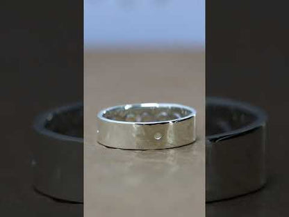 Anillo atlante en plata 950 y baño de oro 18k