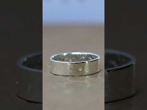 Anillo atlante en plata 950 y baño de oro 18k