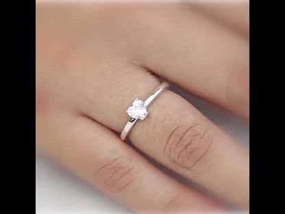 Anillo de Promesa Corazón Encantado - Plata 950