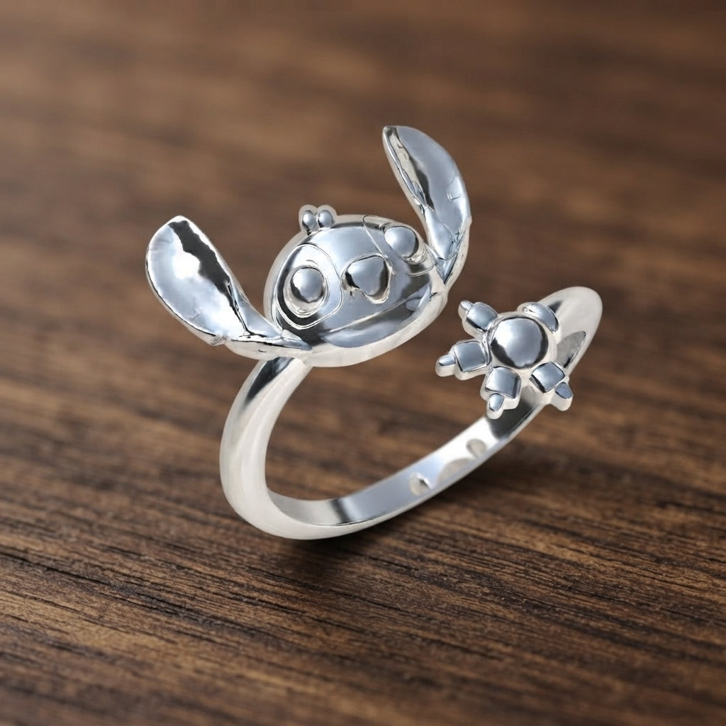 Anillo Stitch Plata 950 | Hecho a Mano | Luya Joyería