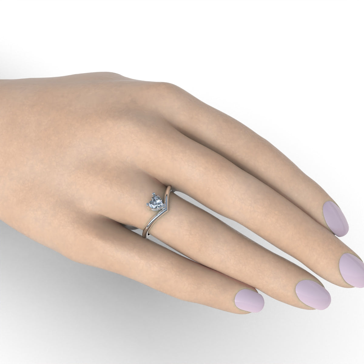 Beating heart ring