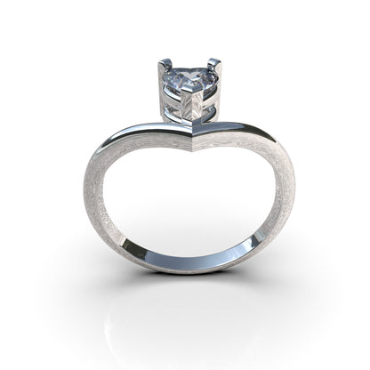 Beating heart ring