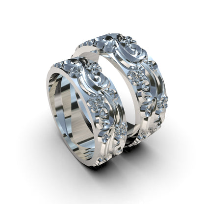 Aura Floral Plata 950
