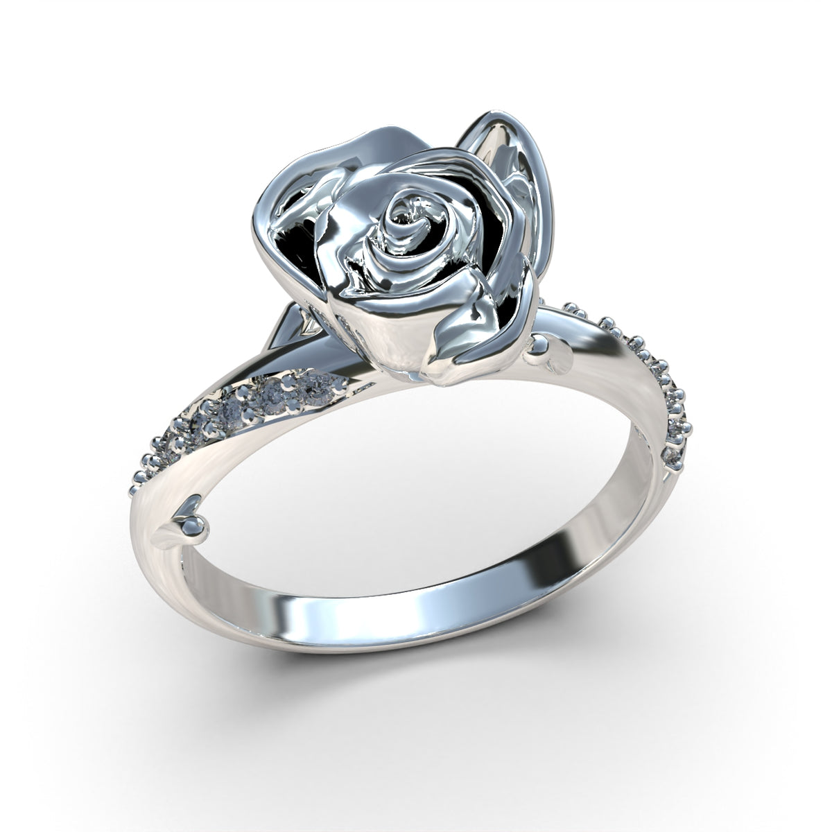 950 Silver Pink Ring | Handmade | Luya Jewelry