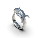 Cargue la imagen en el visor de la galería, Anillo Delfin
