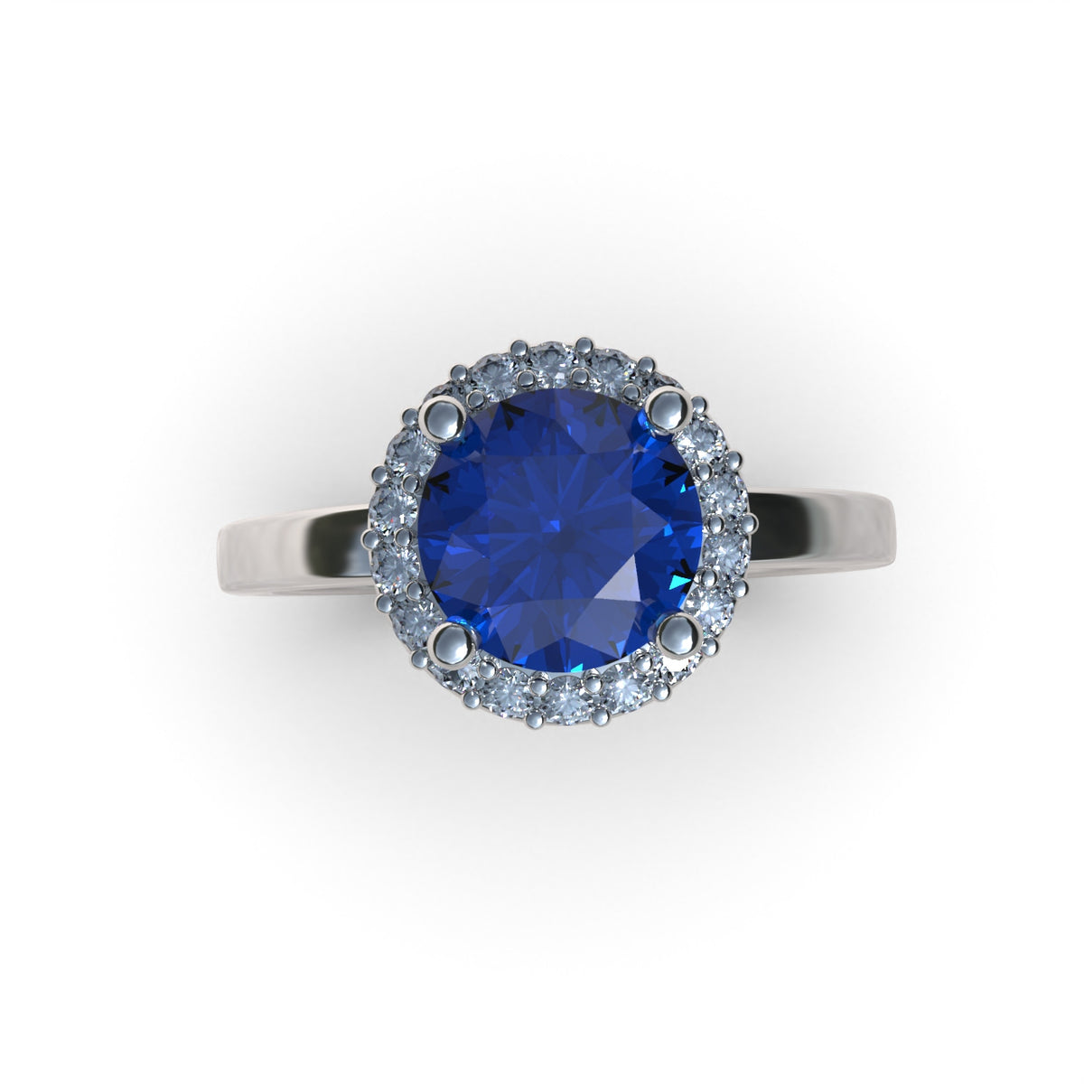 Anillo rosa eterna en plata 950