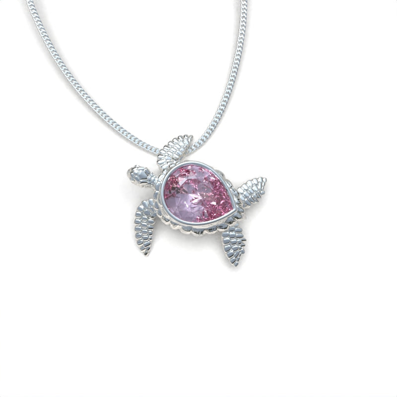 Collar de Tortuga Plata 950 | Diseño de Autor | Luya Joyería