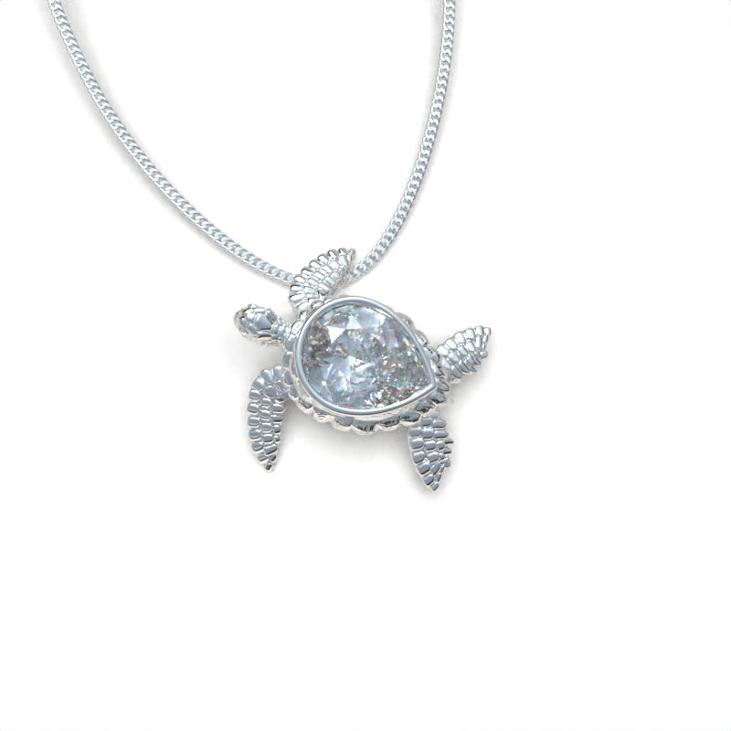 Collar de Tortuga Plata 950 | Diseño de Autor | Luya Joyería