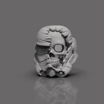 Cargue la imagen en el visor de la galería, Anillo Skull Strom Trooper
