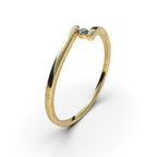 Anillo dúo en oro 18k sólido
