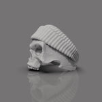 Cargue la imagen en el visor de la galería, Anillo Skull con Chuyo
