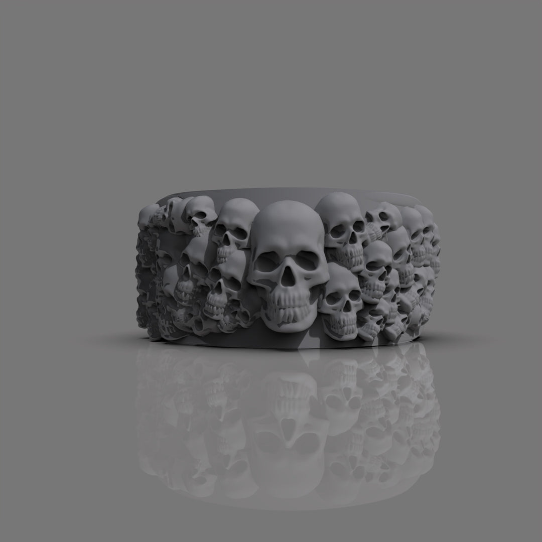 Anillo Skull Legión