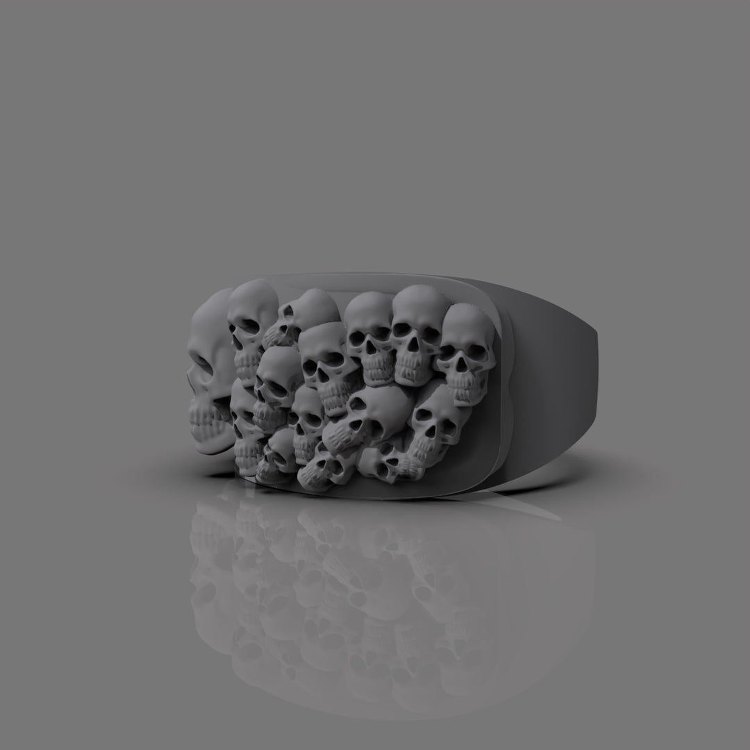 Anillo Skull Legión