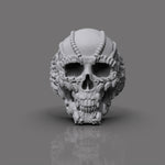 Cargue la imagen en el visor de la galería, Anillo Skull Armor
