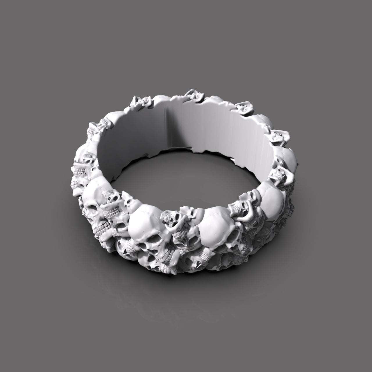 Anillo Skull Legión L