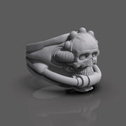 Anillo Skull Punk